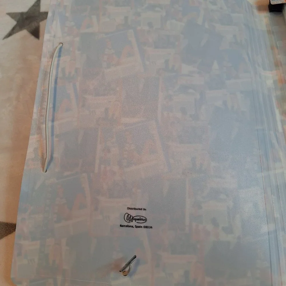 Fashion Magazine Cover Plastic Expanding File Folder Office‎ Business Organizer